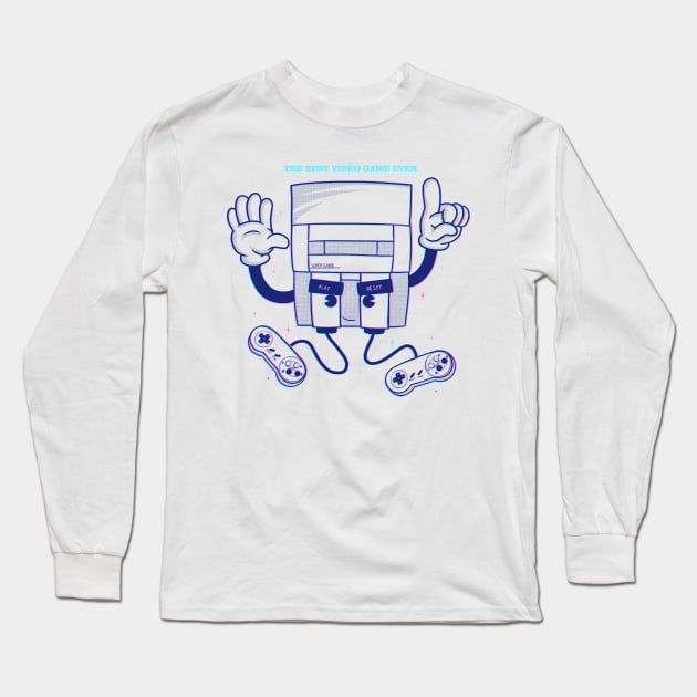 The best game ever Long Sleeve T-Shirt by Eoli Studio